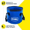 Pit Bull 11 Litre Folding Bucket Plumbers Tools Folding Bucket