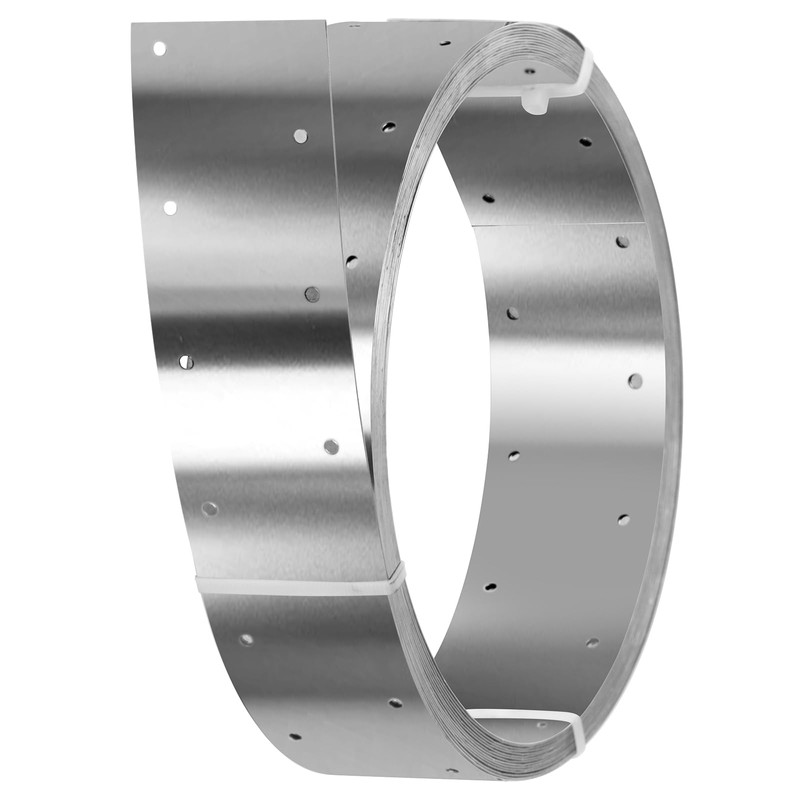 32ft x 2-3/8"(60mm) Width Tension Tie Strapping,27 Gauge Stainless Steel