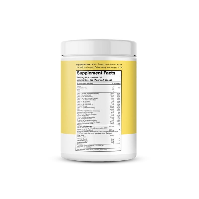 Bella All Natural Moringa Powder - Multivitamins & Minerals