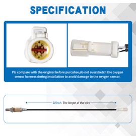MLKAHIC Oxygen Sensor Upstream + Downstream Sensor 15717 11171843 Compatible for Ford F-150 E-150 E250 Explorer Mercury Lincoln Mazda Aston Martin Set of 4
