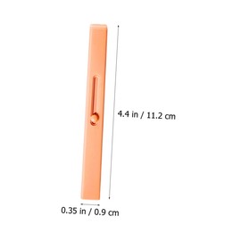 TOVINANNA 1pc Portable Retractable Lip Brush Makeup Applicator Tool Warm Orange Compact Design for Lipstick and Gloss Application Lightweight and Travel-friendly Makeup Accessory