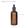 Magic Season Essential Oil Bottles (Amber / 100ml with Dripper