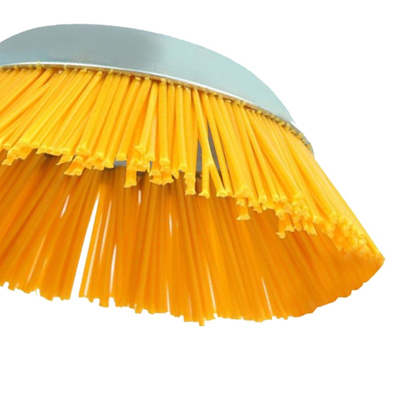 Nylon Weeding Brush 8 Inch 25.4mm Hole High Hardness Impact