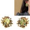 Vintage Court Style Earrings Fashionable Exquisite Luster Retro Earrings for