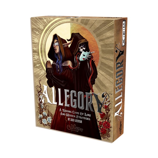 Calliope Allegory A Strategic Bidding Card and Tabletop Game of Themes and Morals for 2-6 Storytelling Players Ages 8 and Up