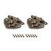 METALLIXITY 2pcs 55mm x 48mm Zinc Alloy Toggle Catch Lock