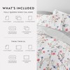Merit Linens Bedding Bundle, Patterned Microfiber Comforter Set and Solid