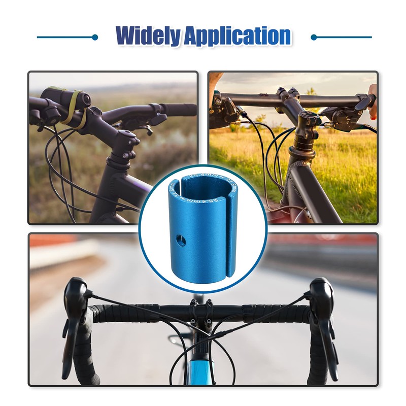 X AUTOHAUX 2 Pair Bike Handlebar Shim 25.4 to 31.8mm