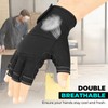 SAWANS Fingerless Working Gloves for Men Performance Heavy Duty Half-Finger