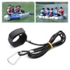 2 Pack Gear Kayak Paddle Leash 4mm Kayak Elastic Boating