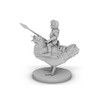 Halfling Cavalier With War Chicken Tabletop DND Gaming Miniature