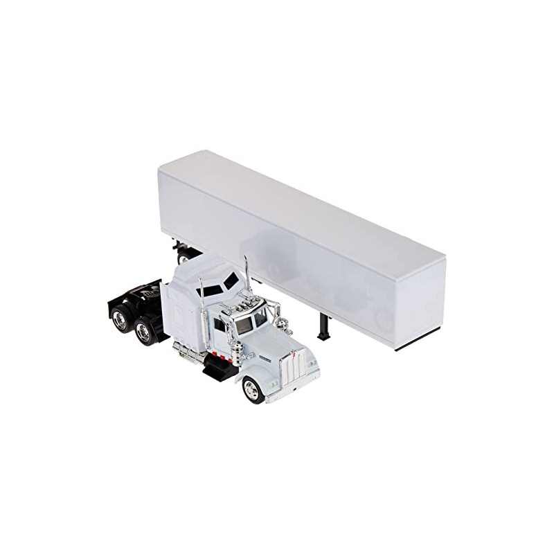 New-Ray Kenworth W900 Plain White Unmarked 1/43 15843