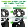 Panglong Universal Golf Cart Wheel Spacers Kit with Lug Nuts-2inch,