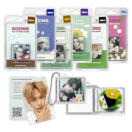RIIZE - 1st Mini Album [RIIZING] (SMini Ver. - Random Ver.) Smini Case + Package + Music Nfc CD + Photocard + 3 Extra Photocards