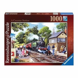 Ravensburger A Country Station 1000 Piece Jigsaw Puzzles for Adults and Kids Age 12 Years Up