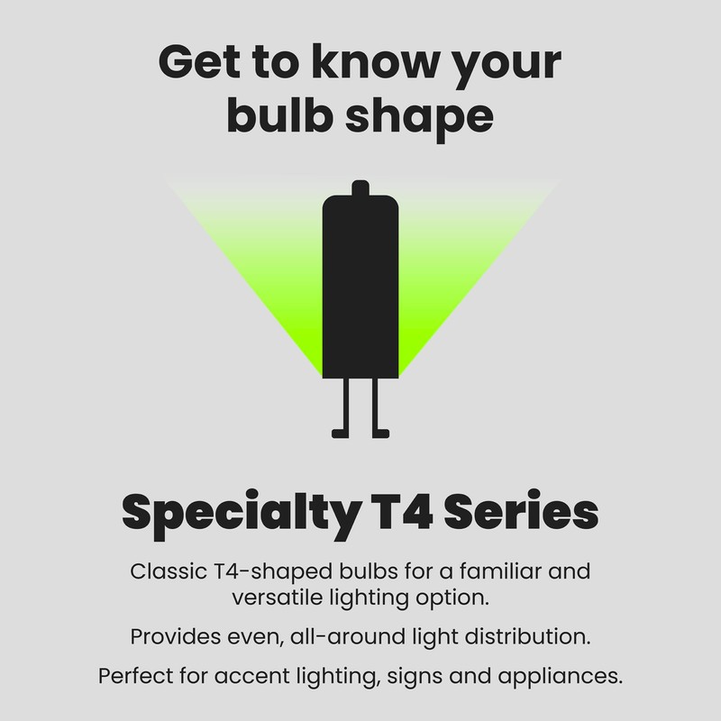 Feit Electric T4 LED Bulb G9 Base, Dimmable, 35W Equivalent,