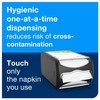 Tork Xpressnap® Counter Napkin Dispenser Black N4, Versatile Design, Signature