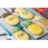 Decora 0255194 Plastic Pineapple and Strawberry Cookie Cutter Set of