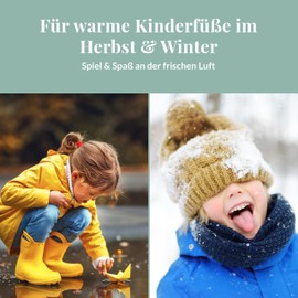 Hey Nature 2 pairs of lambswool insoles for children, winter warm shoe insoles, winter warm with insoles. For winter wellies children, wool instead of lambskin sole children, Single size