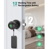 Fingerprint Door Lock, Smart Fingerprint Door Knob with Lock, Biometric