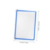 Operitacx Clear Wall File Holder Page Flip Document Display Rack