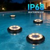 Flacchi Solar Lights Outdoor Waterproof - 2-in-1 Solar Powered Ground