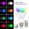 10W RGBW Spotlight with Timing Remote Control E27 Color Changing