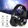 ZZOSRDR Bluetooth Headphones Over Ear, Foldable Lightweight Wireless Headset, Wireless