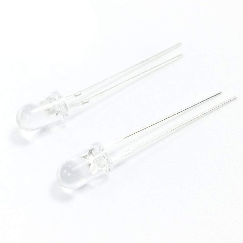 HiLetgo 20pcs 5MM Photo Transistor Phototransistor PT334-6C Photo Transistor Phototransistor