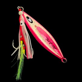 220g Proto-J Pink Glow Fishing Lures for Freshwater and Saltwater Fish. Proto-J.