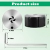 superbobi SV08355 Blower and Light Knobs Replacement for Broan Range