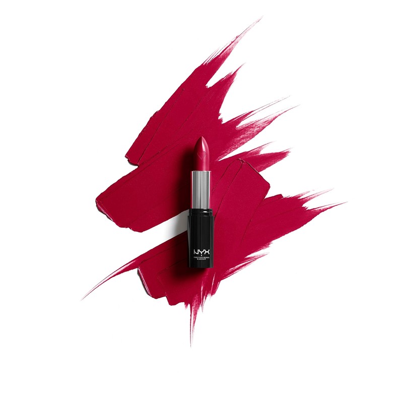 NYX Professional Makeup Shout Loud Satin Lipstick, Ultra-Saturated Colour, Vegan
