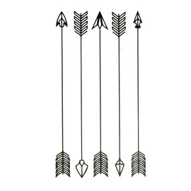 Oottati Small Cute Temporary Tattoo Arrow Arm (Set of 2)