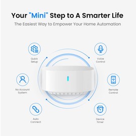 BroadLink FastCon Mini Hub for BroadLink FastCon Devices - Remote Control, Compatible with Alexa, Google Home (Mini Hub)