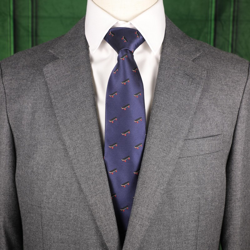 MENDEPOT - Corbata de monopatín con caja de regalo, diseño