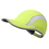 GADIEMKENSD Folding Mesh Sports Cap, Reflective Stripe, Running Hat, Breathable,