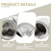 Bwintech 3 Pcs 90 Degree 1" Female to 1" Female