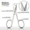 marQus - Nail scissors from Solingen with micro-serrated blade including