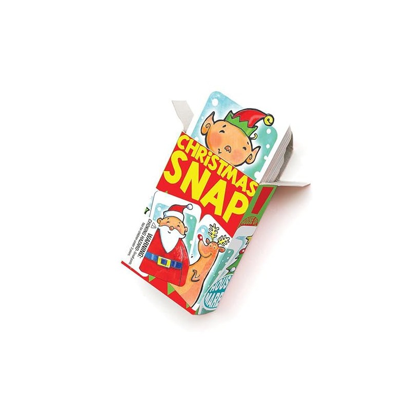 House of Marbles Christmas Snap Card Game for kids