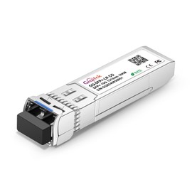 GIQITCK 10GBASE-LR SFP+ Transceiver, 10G SFP+ LR Mini GBIC Singlemode Module 1310nm 10km DDM, 10G SFP+ LC/UPC Module for Cisco SFP-10G-LR, Ubiquiti UF-SM-10G, Mikrotik, Netgear, Supermicro, D-Link