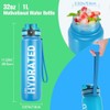 Saharasailor Sahara Sailor 33.8oz Blue Water Bottle Leakproof BPA Free