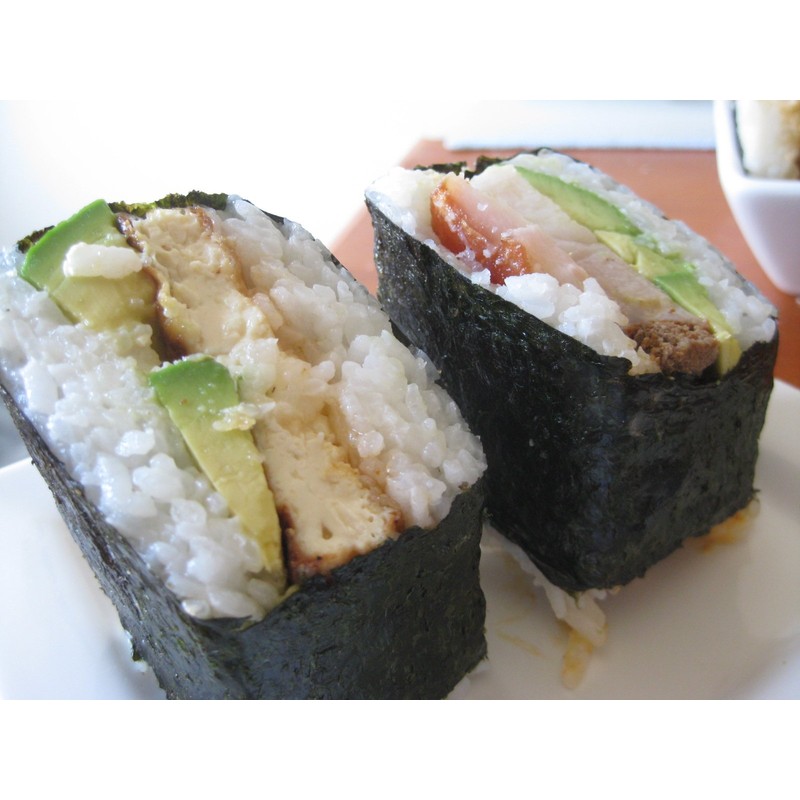 Single Clear Acrylic Musubi Press Non Stick Sushi Maker AZM