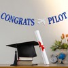 Congrats Pilot Banner, Congrats Grad, Congrats USAF/Future Pilot, Adventure Awaits,