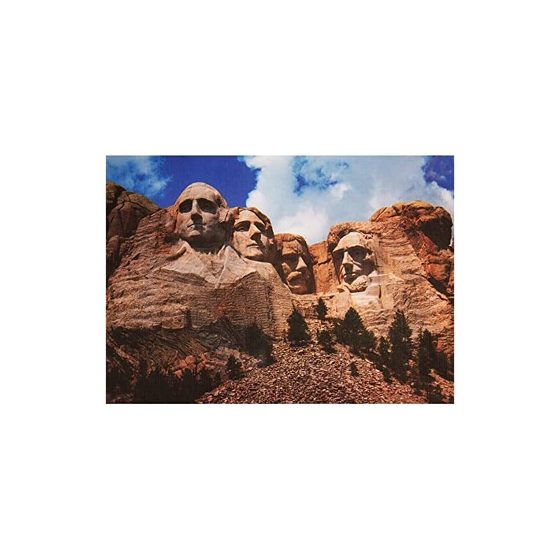 Mount Rushmore, USA 1000 Piece Puzzle