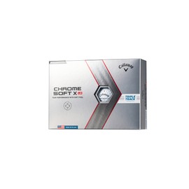 Callaway Golf Balls CHROME SOFT X LS 2022 1 Dozen (Pack of 12) 4 Piece Triple Track White