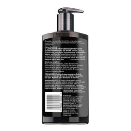 Limpiador facial Bioré carbón natural para granos y espinillas 200 ml