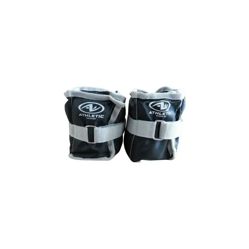 Athletic Works Polainas Pesas 2.26kg Par Ajustables Para Muñecas Y