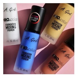 Base de maquillaje líquida L.A. Colors Pro PRO.color PRO.COLOR FOUNDATION MIXING PIGMENT tono varios tonos - 120mL 120g