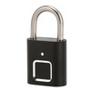 Smart Keyless Fingerprint Padlock Waterproof Biometric Prevent Theft Rechargeable USB