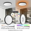 TALOYA Smart Ceiling Light Flush Mount LED WiFi, Compatible with
